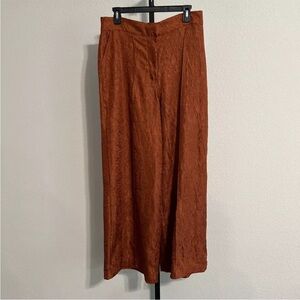 House of Harlow 1960 Rust Wide-Leg Pants